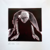 Crawling Woman I (black/red)