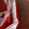 Crawling Woman I (red)