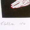 Crawling Woman II (black/red)