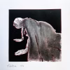 Crawling Woman II (black/red)
