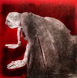 Crawling Woman II (red)